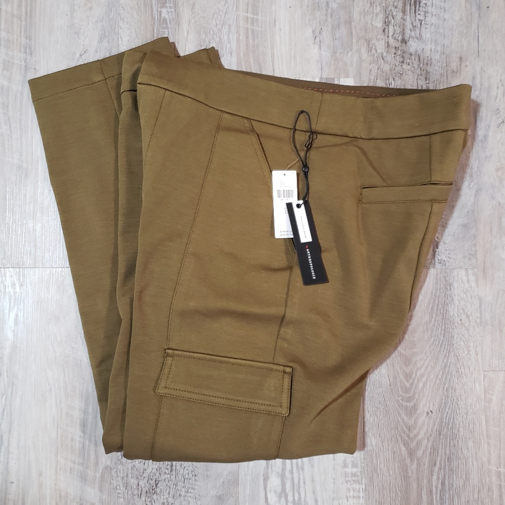 Anthropologie NWT Essential Knit Cargo Pants Sz 12